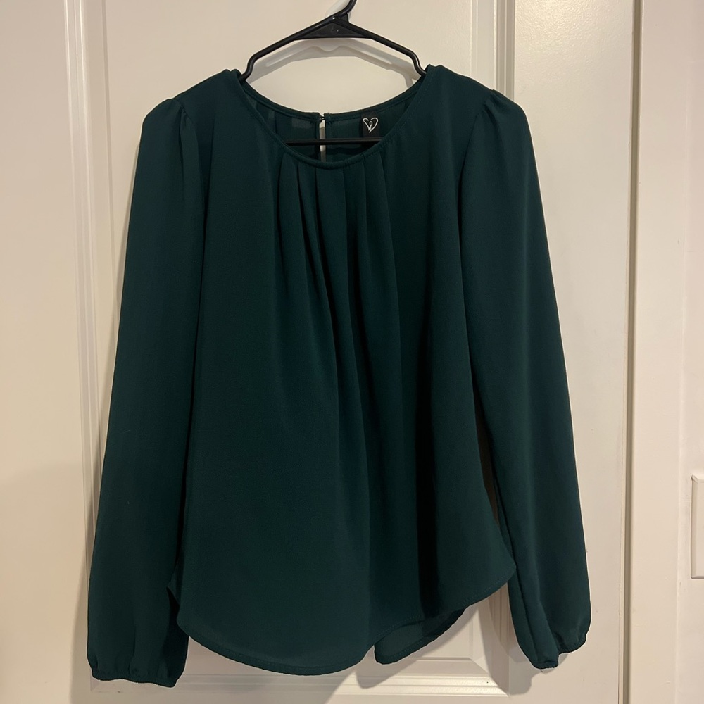 Windsor Deep Green Blouse